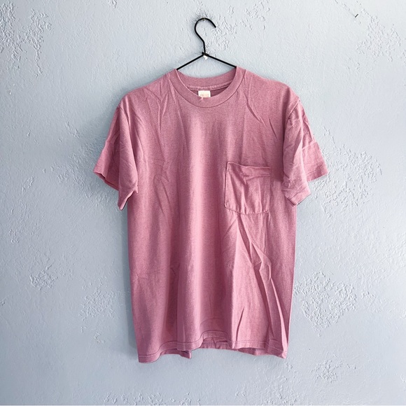 Vintage 90s Crewneck Tee Shirt Size Large - Picture 1 of 5